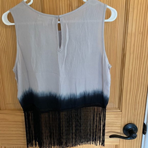 Women’s Urban Outfitters Fringe Ombré Tank Top - Picture 2 of 4